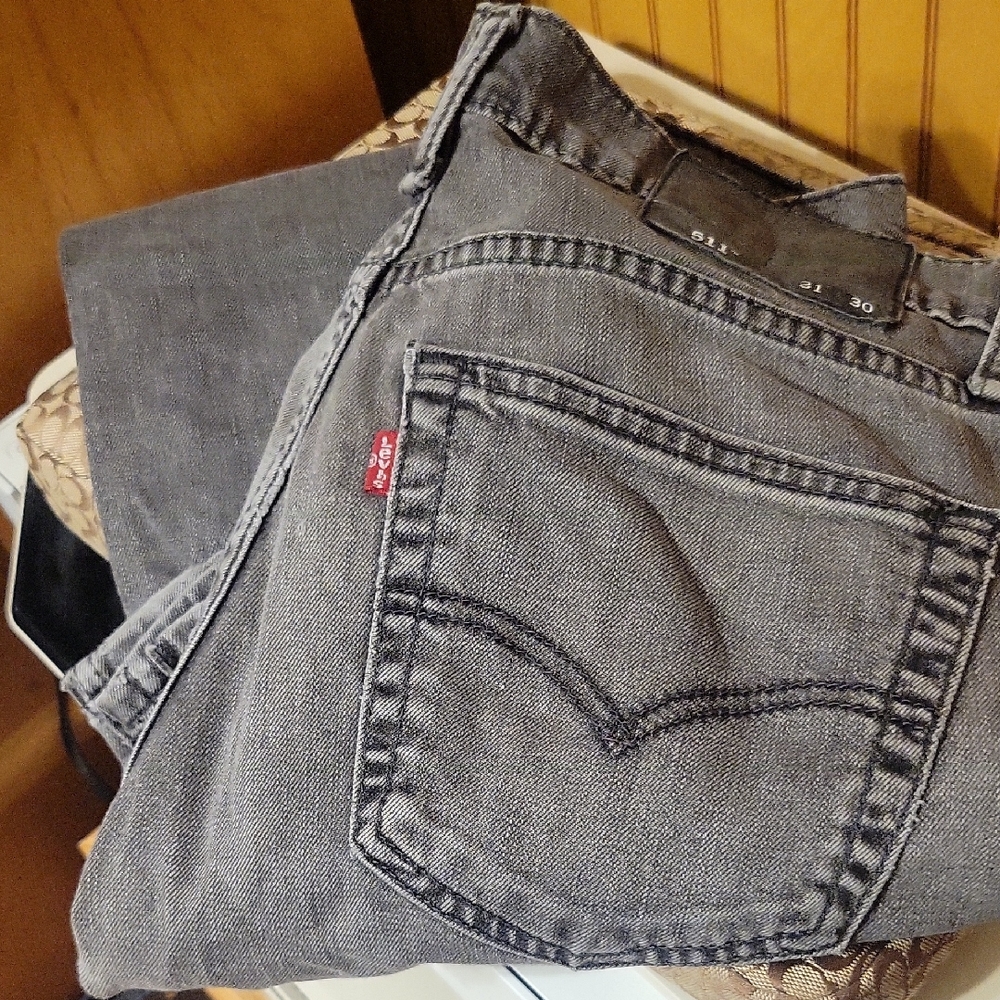 LEVI'S 511 GREY JEANS